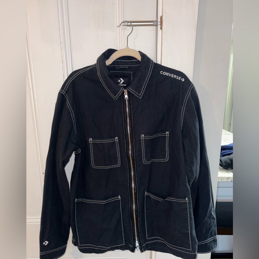 Converse Women’s  Zip-Up Jacket - Picture 2 of 6
